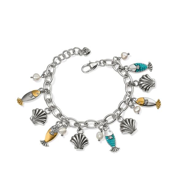 Brighton Ocean Dream Charm Bracelet, NWT MSRP $98.00 - Picture 4 of 4